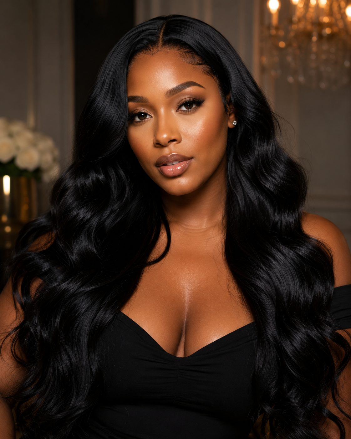 Black Wavy Single Bundle