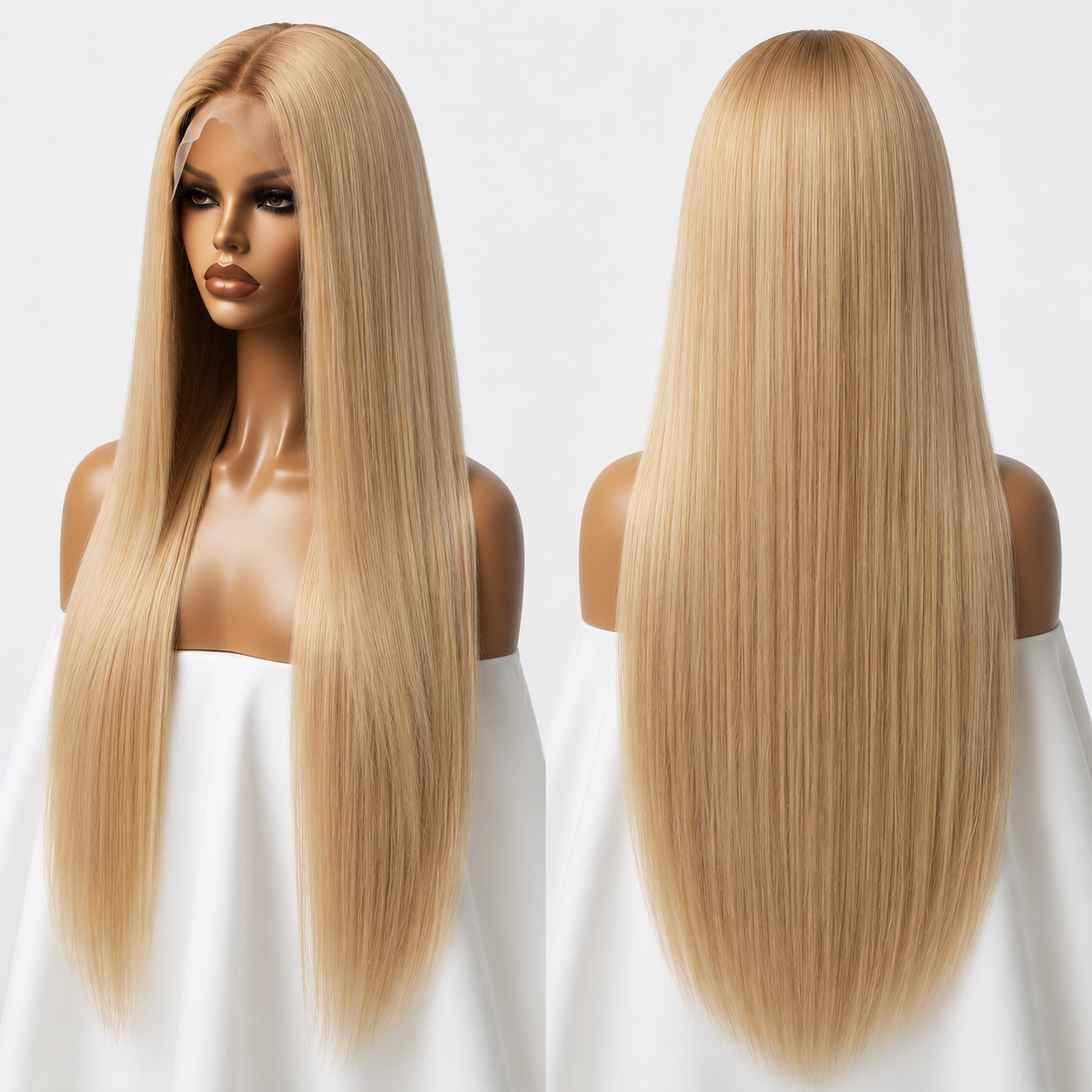 613 Blonde HD 5x5 Straight Wig