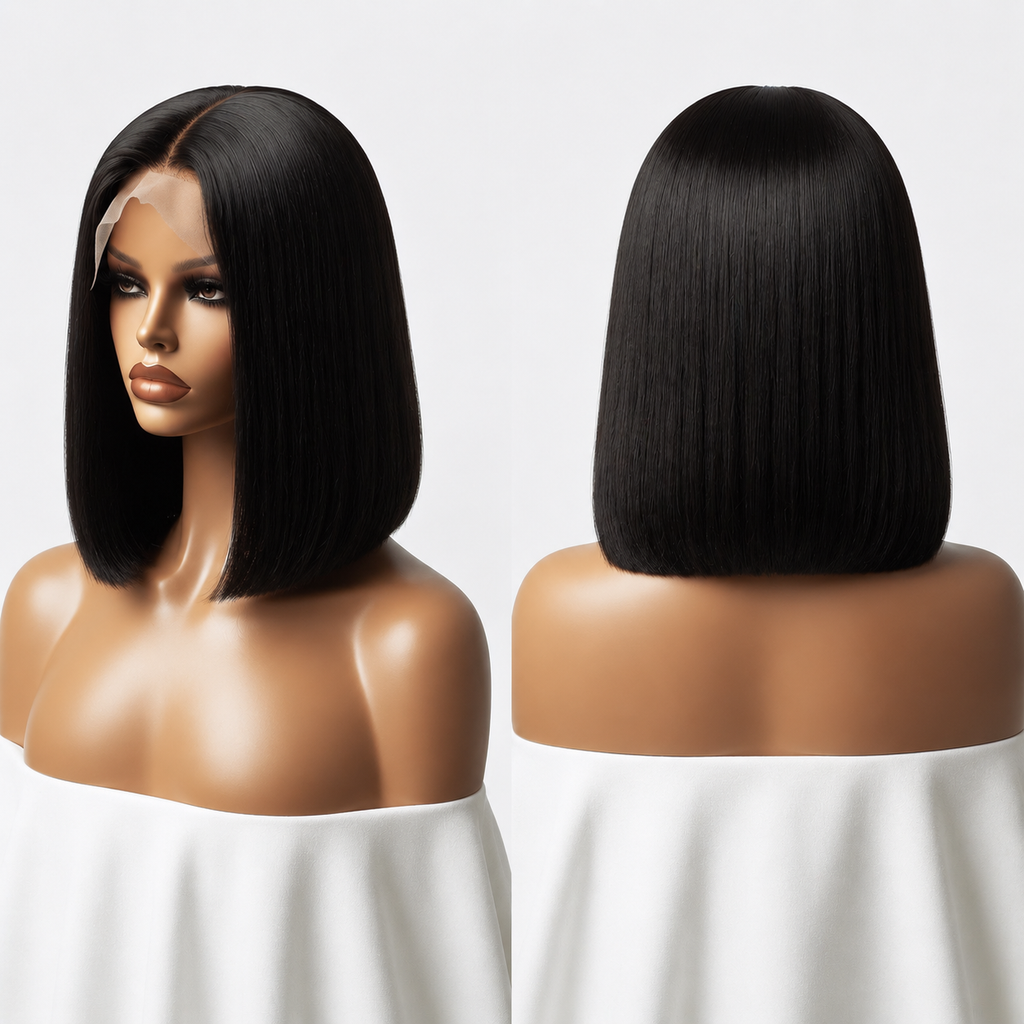 IBodied Hair Black HD Lace Bob