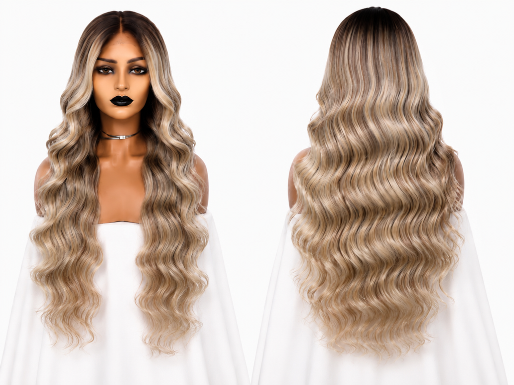 IBodied Hair Balayage HD Lace Wig HL21